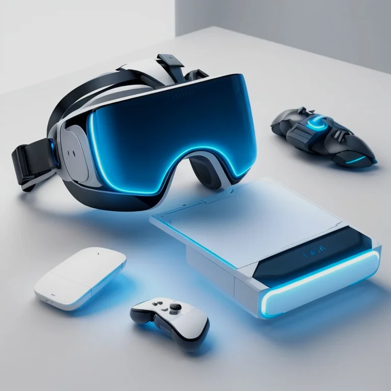 AIゲームデバイスのイラスト